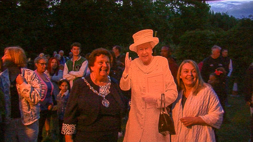 Mayor Jennie Lee at Jubilee Celebrations